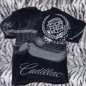 Cadillac Black Graphic Tee - Short Sleeve